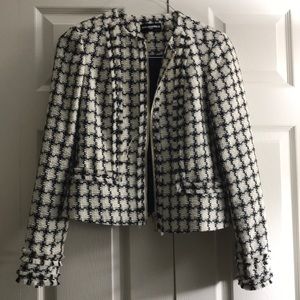 Karl lagerfeld patterned jacket